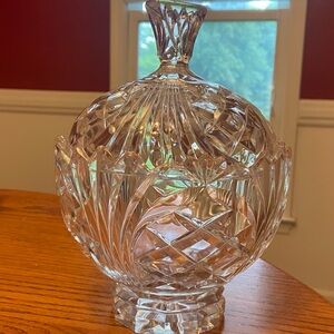 Fifth Ave crystal candy dish